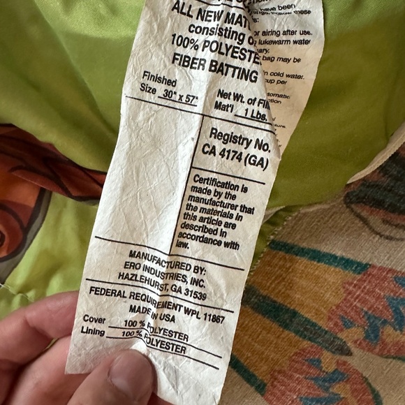 He Man Made in USA 2003 Sleeping Bag - Picture 4 of 6